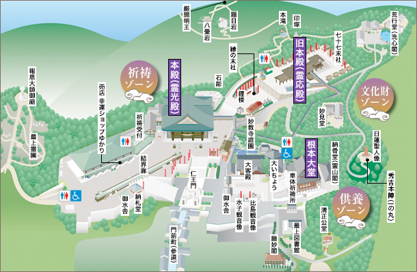 境内全体マップ